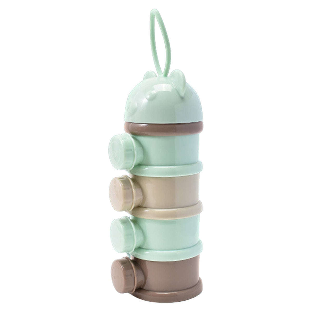 4 Layers Formula Container Large-capacity Baby Formula Dispenser Infant Milk Powder Storage Box Food Container Snack Cups